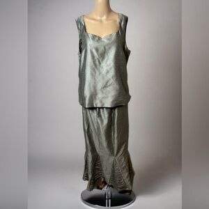 Vintage 2piece Tally Taylor Dress Womens Size 12